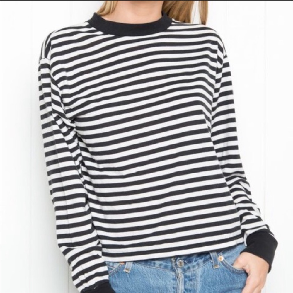Brandy Melville striped long sleeve shirt